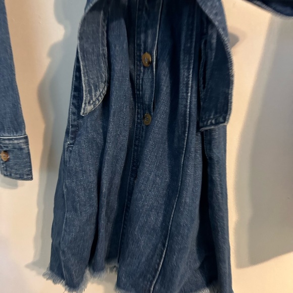 NWT Show Me Your Mumu Denim Belted Dress Size Small - Picture 8 of 8